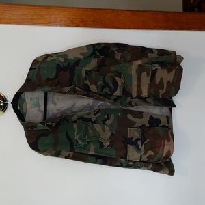 Authentic Military Camo Jacket